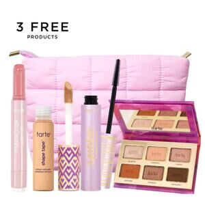 Tarte Exclusive 5-Piece Makeup Kit – Viral Best-Sellers, Shade 22N Light Neutral